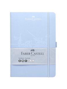   FC-Jegyzetfüzet A/5 égkék 194lapos kockás tolltartóval (145x210mm) 2024