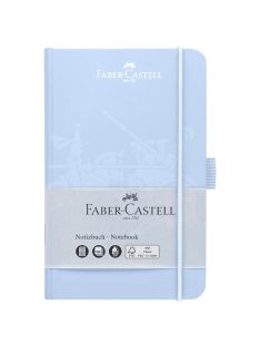   FC-Jegyzetfüzet A/6 égkék 194lapos kockás tolltartóval (90x140mm)