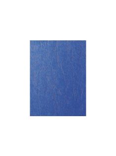   Hátlap, A4, 250 g. matt bőrhatású 100 db/csomag, Fornax, kék