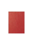 Hátlap, A4, 250 g. matt bőrhatású 100 db/csomag, Fornax, piros