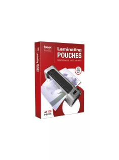Lamináló fólia A4, 125 micron 100 db/doboz, Fornax