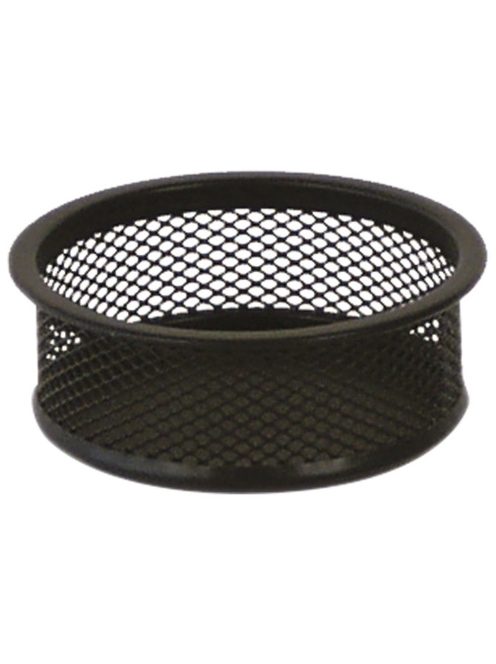 Fémhálós gemkapocstartó Fornax, fekete