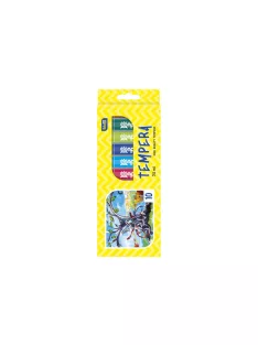 Tempera 10x7,5ml, készlet, Educa karton dobozban