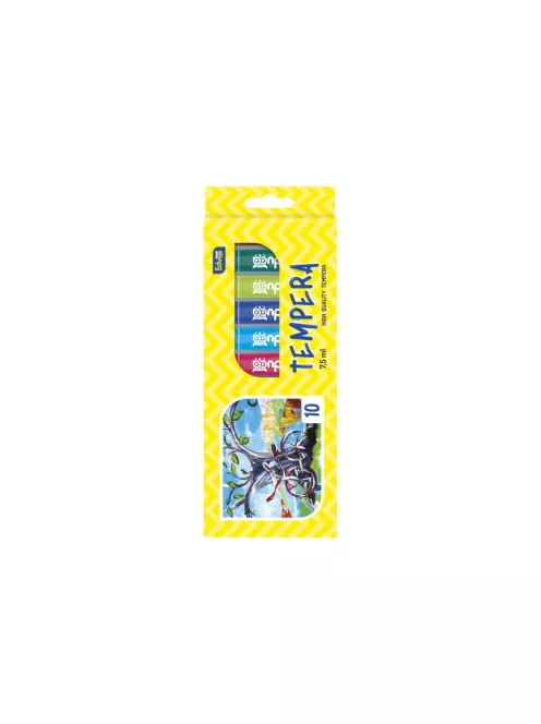 Tempera 10x7,5ml, készlet, Educa karton dobozban
