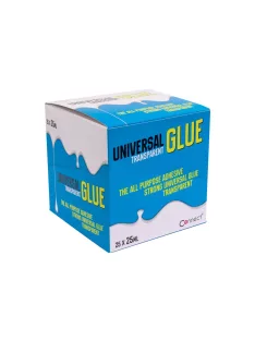 Ragasztó folyékony, univerzális, 25g, Connect