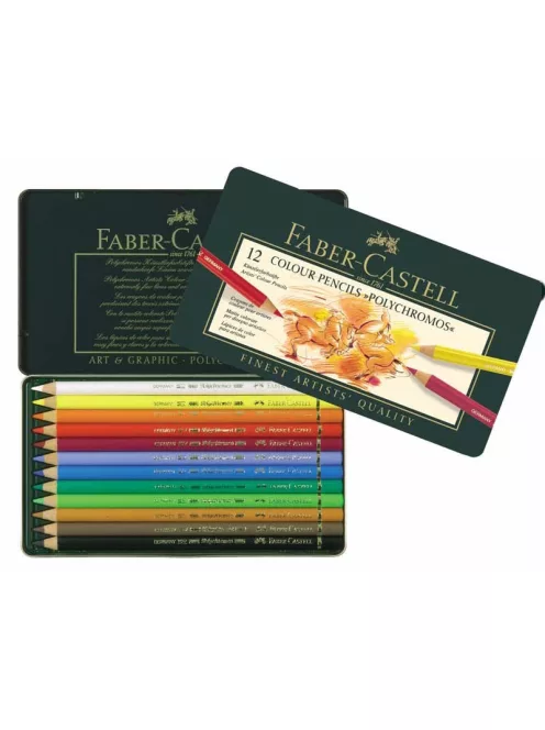AG-Színes ceruza készlet   12db-os POLYCHROMOS fém dobozban