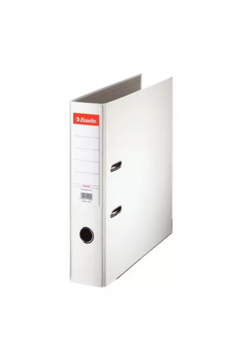 Iratrendező A4, 7,5cm, élvédő sínnel, 11250 Esselte Economy fehér