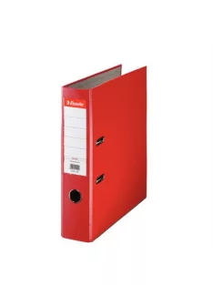  Iratrendező A4, 7,5cm, élvédő sínnel, 11253 Esselte Economy piros