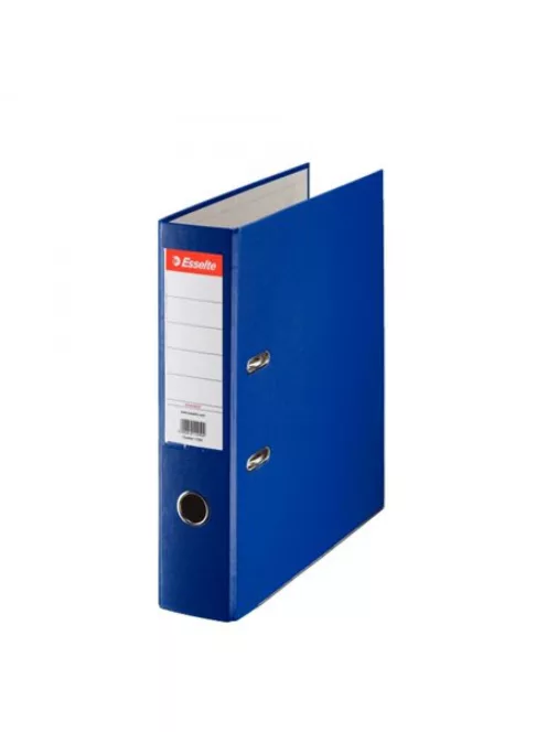 Iratrendező A4, 7,5cm, élvédő sínnel, 11255 Esselte Economy kék