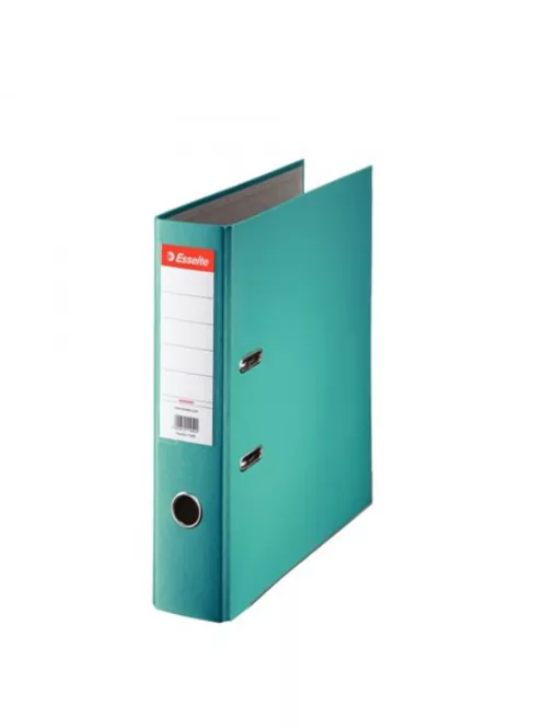Iratrendező A4, 7,5cm, élvédő sínnel, 11282 Esselte Economy türkiz