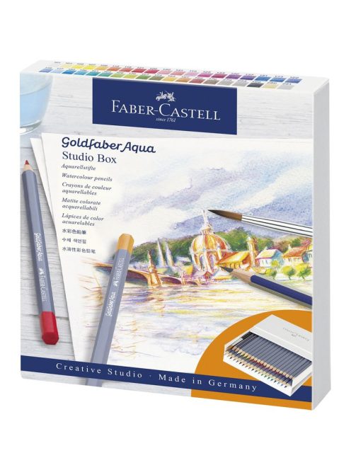 AG-Színes ceruza aquarell készlet 38db-os GOLDFABER Aqua Studio box 