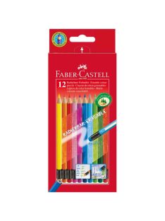 FC-Színes ceruza készlet   12db-os színes radírral  