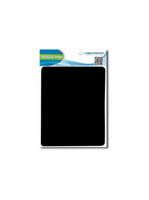 Egérpad, textil Esperanza fekete