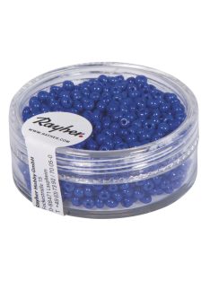 Kásagyöngy, 2 mm átm.,opak, söt.kék, 17 g