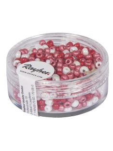   Kásagyöngy, átm. 2,6 mm, gyöngyház, rózsaszínárnyalatok, 17 g