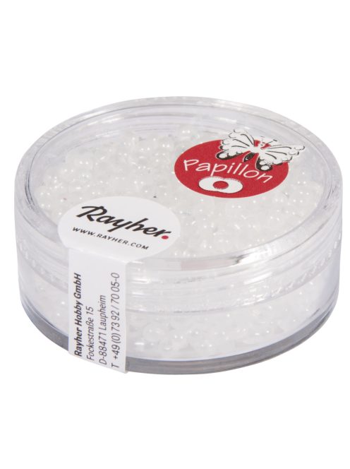 Pillangógyöngy, 2x4 mm, irizáló, 18g