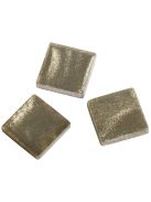 Akrilmozaik 1x1 cm metallic, füstös arany, kb. 205 db / 50 g