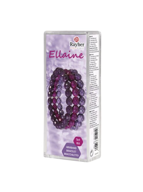 Karkötőkészlet Éllaine, rózsaszín-lila 