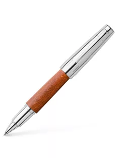 FC-Roller toll E-MOTION körtefa/krómozott fém test barna