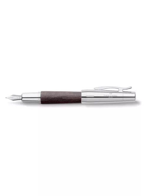 FC-Töltőtoll E-MOTION körtefa/krómozott fém test fekete B-s heggyel