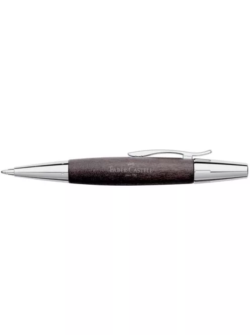 FC-Golyóstoll E-MOTION körtefa/krómozott fém test fekete csavar mechanikával