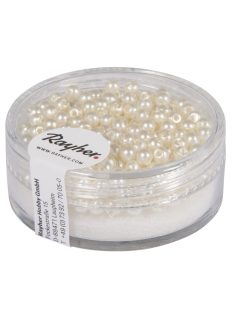 Tenyésztett teklagyöngy, 3 mm, 300 db/dob.