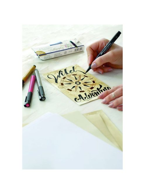 AG-Művész filc készlet 4db-os PITT Calligraphy alap színek