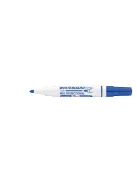 Táblamarker 3mm, mágneses, táblatörlővel multifunkciós Ico MARKERASER kék