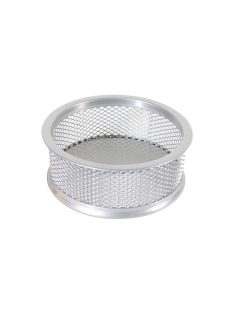 Fémhálós gemkapocstartó Fornax, ezüst