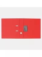 Iratrendező A4, 7,5cm, két oldalt PP borítás,lapraszerelt, Bluering® Premium piros