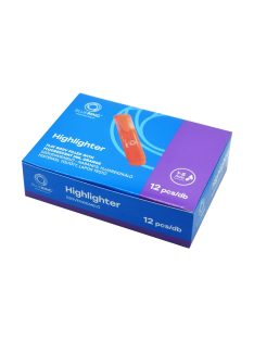 Szövegkiemelő lapos test Bluering® narancs