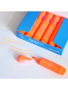 Szövegkiemelő lapos test Bluering® narancs