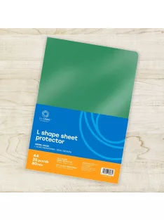   Genotherm 'L' A4, 80 micron zöld 25 db/csomag, Bluering®,