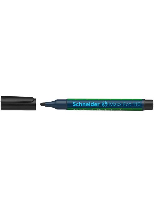 Tábla- és flipchart marker utántölthető 1-3mm, kúpos Schneider Maxx Eco 110 fekete