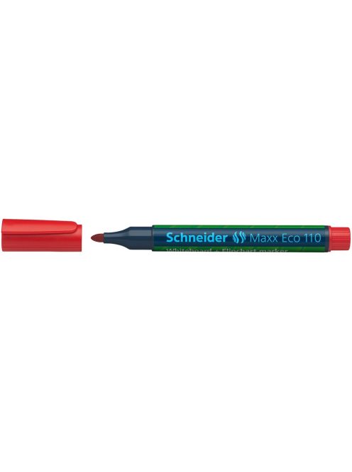 Tábla- és flipchart marker utántölthető 1-3mm, kúpos Schneider Maxx Eco 110 piros