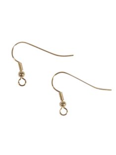 Fülbevalóakasztó, 20 mm, arany, nagy kisz.