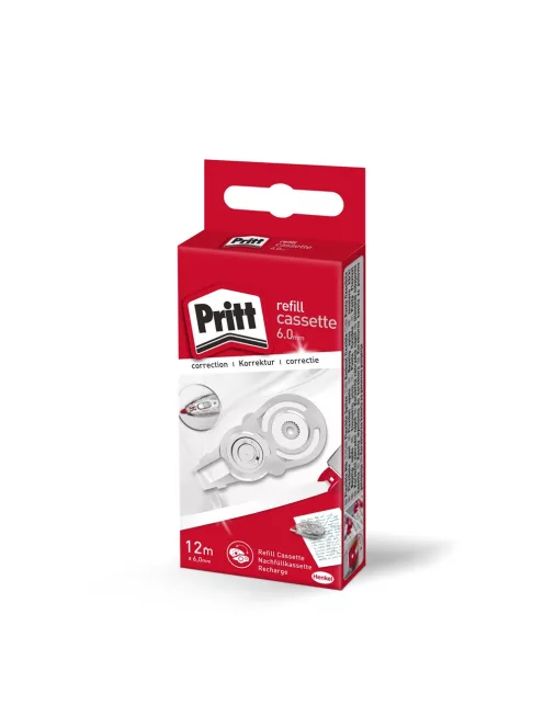Hibajavító roller betét 6mm x 12m utántölthető betétes rollerhez Pritt