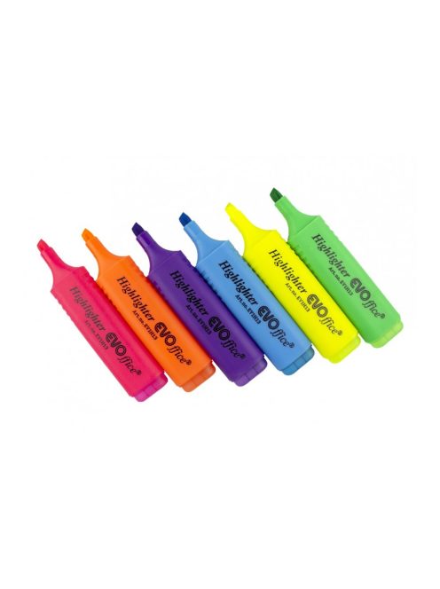 Szövegkiemelő lapos test Evo zöld