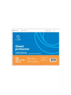   Genotherm lefűzhető, A5, 40 micron narancsos Bluering® 100 db/csomag,