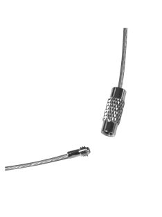   Nyakláncalap csavaros kapoccsal, platina, 43 cm, 1 db, nikkelmentes