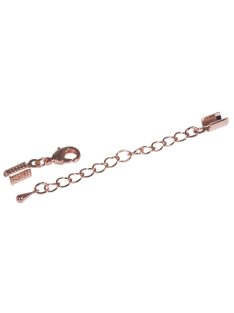 Ékszerkapocs, 2mm átm.,rosearany (rózsaszín-arany), 1 db