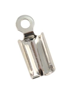 Ékszerelem ékszerzsinórhoz, platina, 4 db