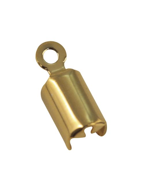 Ékszerelem ékszerzsinórhoz, arany, 2 mm, 4 db