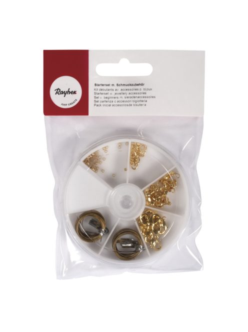 Alapkészlet ékszerkészítéshez, arany