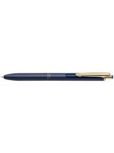   Zselés toll 0,5mm, kék fém test, Zebra Grand Sarasa, írásszín kék