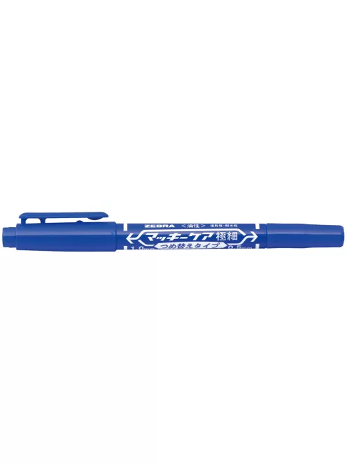 Alkoholos marker Care Extra fine Zebra MCKIE kék