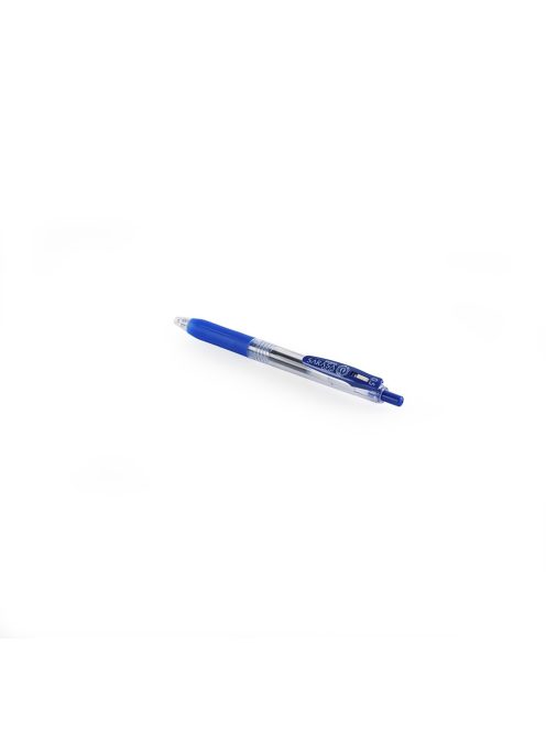 Zselés toll 0,5mm, kék test, Zebra Sarasa Clip, írásszín kék