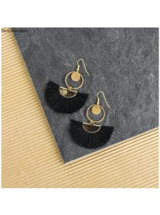   Fémfüggő-készlet, korong, ezüst, 3 x átm.8mm+átm.10mm, 6 db