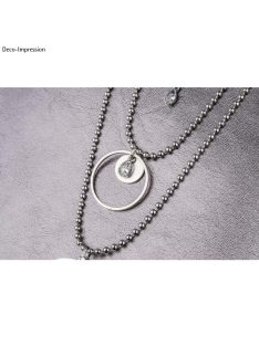 Mini fémfüggő, strasszos csepp, arany, 4,5x6,5mm, 2 db