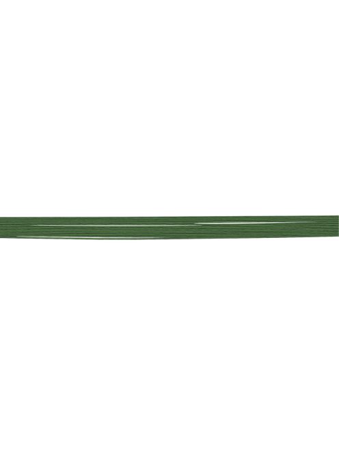 Virágkötő drót, 50 cm, átm. 0,55 mm, zöld, csom. 12 db